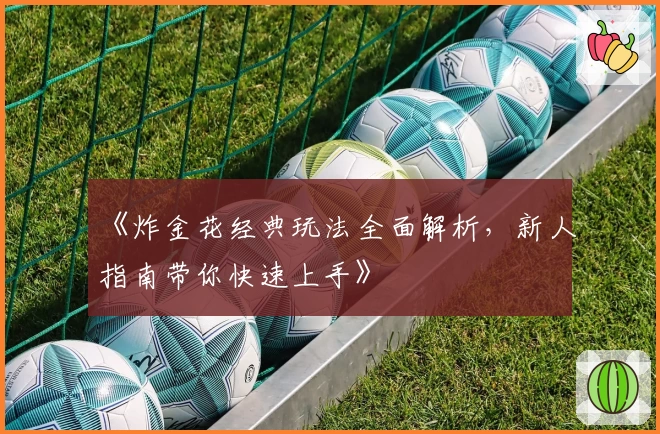 《炸金花经典玩法全面解析,新人指南带你快速上手》